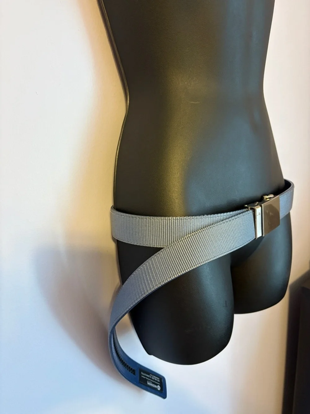 Mission Carrier Nylon Collection Belt Gray Blue size XL